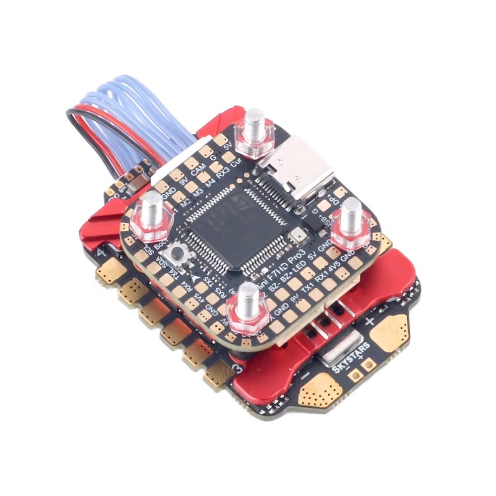 SKYSTARS-Drone de corrida com  - Foxeer Reaper F4 128K 65A Esc avaliação e preço