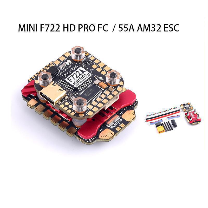Skystars F722fc &am32 55a 4 em - Foxeer Reaper F4 128K 65A Esc avaliação e preço
